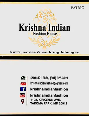 Krishna Indian Fashion House, LLC